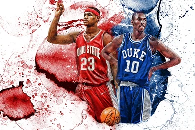 Kobe Vs Lebron College Basketball Wallpapers   Streetball