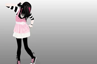 Emo girl.png Photo By Gurl_with_glasses