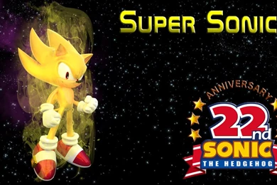 Super Sonic Wallpapers (22 Anniversary) By JanetAteHer On DeviantArt