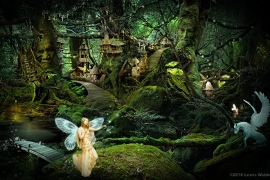 Fantasy Forest By Lewiswebber On DeviantArt