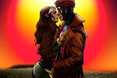 Gambit And Rogue Tattoo   Wallpaper.