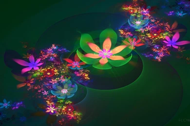 3D Flowers Wallpapers » WallDevil   Best Free HD Desktop And Mobile ...