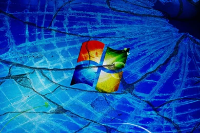 Brands Wallpaper: Windows 7 Broken Screen Wide Wallpapers For HD ...