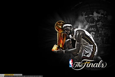 Wallpaper: LeBron James   'Trophy Hunting'