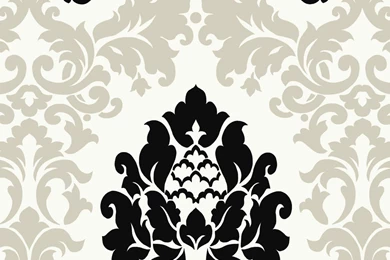Black White Damask Wallpapers Mural 2016   White Brick Wallpapers