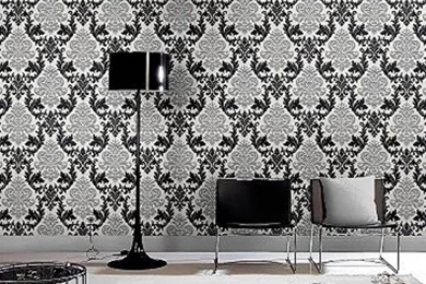 Black And Silver Damask Wallpapers 23 Free Wallpapers ...