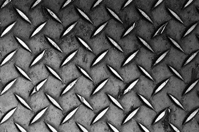 Patterns Steel Grayscale Diamond Plate