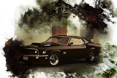 69 Mustang Boss 429 Wallpapers
