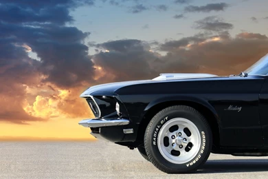 DeviantArt: More Like Mustang Sunset By Joerayphoto