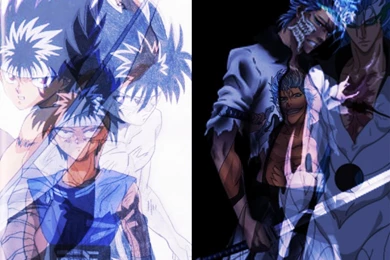 Hiei X Grimmjow Wallpapers By Offbeatninja123 On DeviantArt