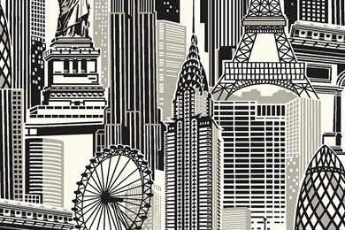 Holden K2 Metropolis London New York Paris Skyline Wallpapers 75600