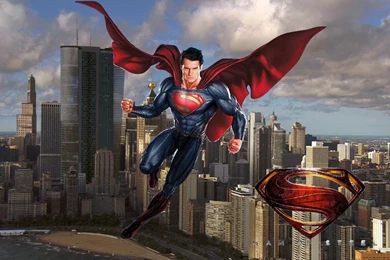Superman Above Metropolis Wallpapers By Nickelbackloverxoxox On ...