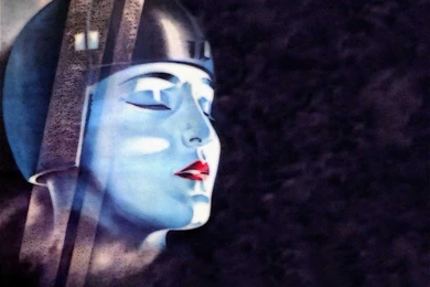 Burning moon: Metropolis