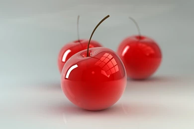 3D RED APPLES DESKTOP BACKGROUND WALLPAPER (1080p)   HD IMAGE