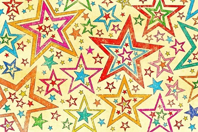Backgrounds Colorful Star Texture