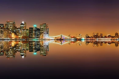 Beautiful City Reflection