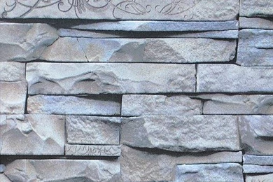 Modern Design Chinese Retro 3d Effect Grey Brick Wallpapers Vintage ...