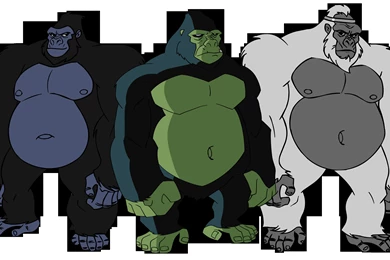 DeviantArt: More Like A Bunch Of DC Fatass Gorillas By DC Fat Gorillas