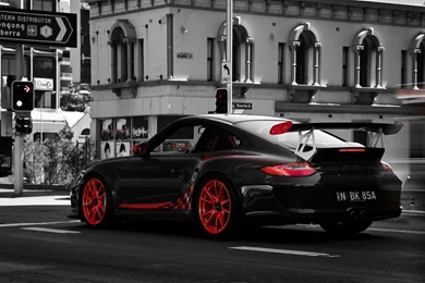 Black Porsche 911 Gt3 Wallpapers