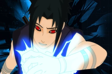 Sasuke Uchiha Chidori Jutsu