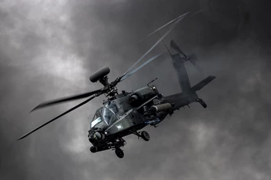 Military Ah 64d Apache Longbow Aircraft Helicopter Army Desktop ...