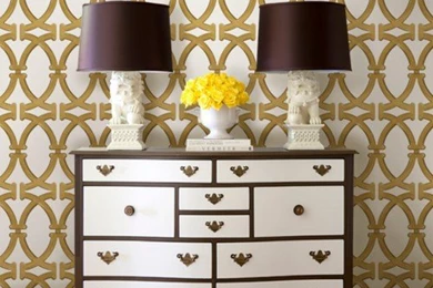 Links Gold Peel And Stick Fabric Wallpapers   2ft X 4ft Sheet ...