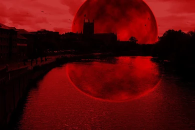 Red Moon Wallpapers Widescreen For Desktop   Uncalke.com