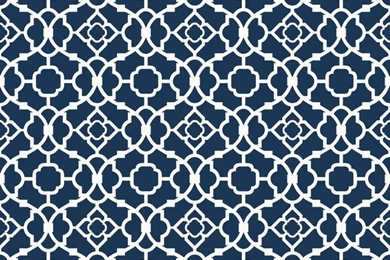 Blue Lovely Lattice Waverly Small Prints Collection   Modern ...