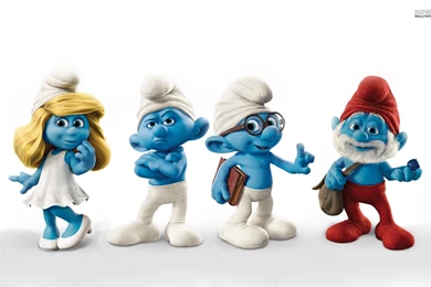 16 Quality Smurfs Wallpapers, Cartoons