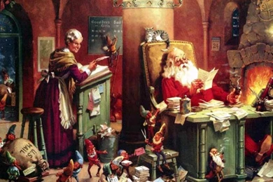 Crazy Frankenstein   Christmas Santa Claus Wallpapers Page 2