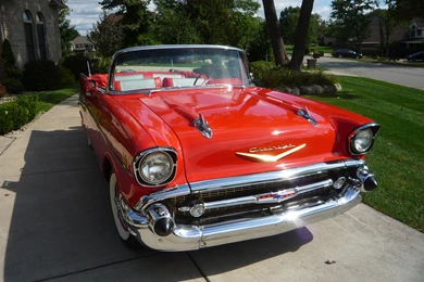 Chevrolet Wallpapers » Chevrolet Bel Air Convertible 1957 Wallpapers
