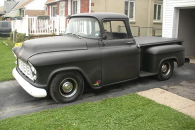 1957 Chevy Stepside Hot Rod Rods Classic Pickup H Wallpapers ...