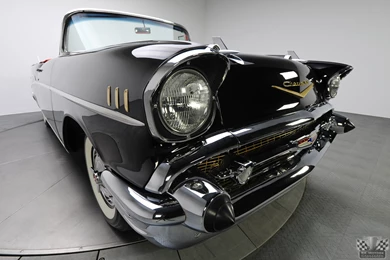 1957 CHEVROLET BEL AIR CONVERTIBLE 283 DUAL QUAD Classic Cars A ...