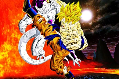 Goku Vs Freeza Post Destruction By Gizmo199002 On DeviantArt
