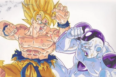 Goku Vs Frieza By Major goku On DeviantArt