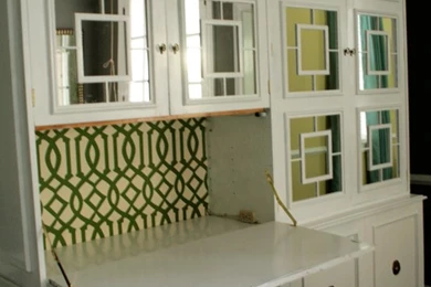 Southern Exposure   Before And After   Dining Room Cabinet