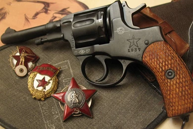Revolver Order Of The Red Star Guards Sign Voroshilov Sharpshooter ...