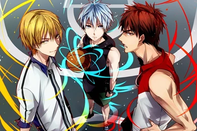 Taiga kagami tetsuya kuroko ryota kise anime wallpapers   Wallpapers HD