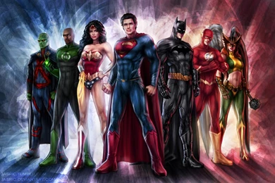 Justice League By JPRart On DeviantArt