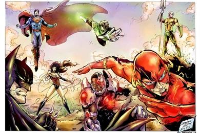 New 52 Justice League   Collaboration By Marianovella On DeviantArt