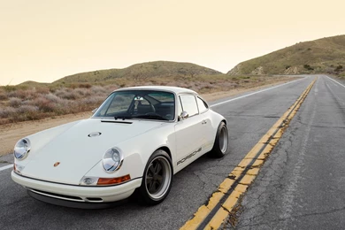 1920x1080 White Singer Porsche 911 Desktop PC And Mac Wallpapers