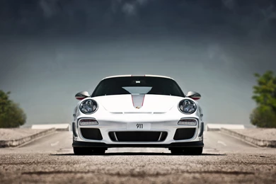 Download Wallpapers 3840x2160 Porsche, 911, Gt3, Rs 4 0, 997, White ...