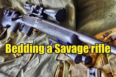 Savage Arms 10FP DIY Bedding Tutorial   YouTube