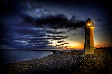 Dark Lighthouse Wallpapers