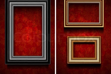 Picture Frame Wallpaper Backgrounds Photo Frame On Grunge Wall ...