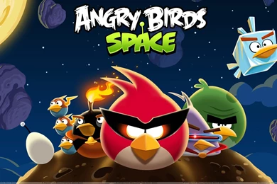 Angry Birds Space – Artistic Backgrounds Wallpapers