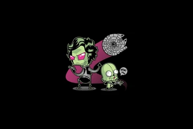 Invader Zim Black Star Wars HD Wallpaper,cartoon/comic HD ...