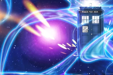 Tardis In Space Wallpapers For iPhone 4