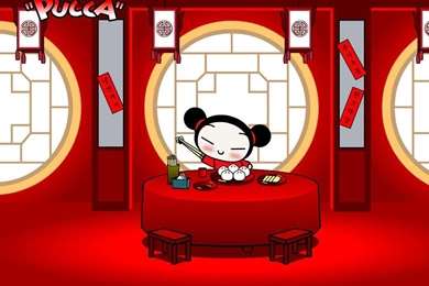 My Free Wallpapers   Cartoons Wallpapers : Pucca