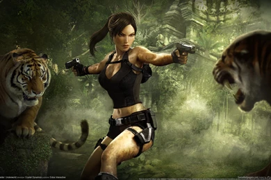 Tomb Raider Underworld Game Widescreen Wallpapers